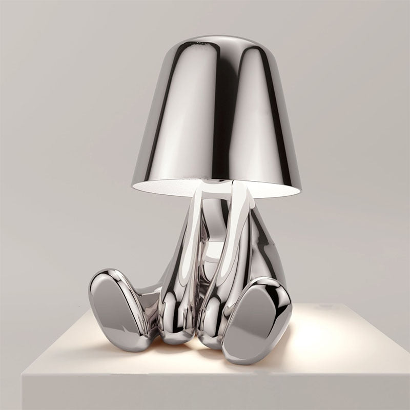Kabellose LED Designlampe Mr. Lamp mit Touch-Farbwechsel & Akku