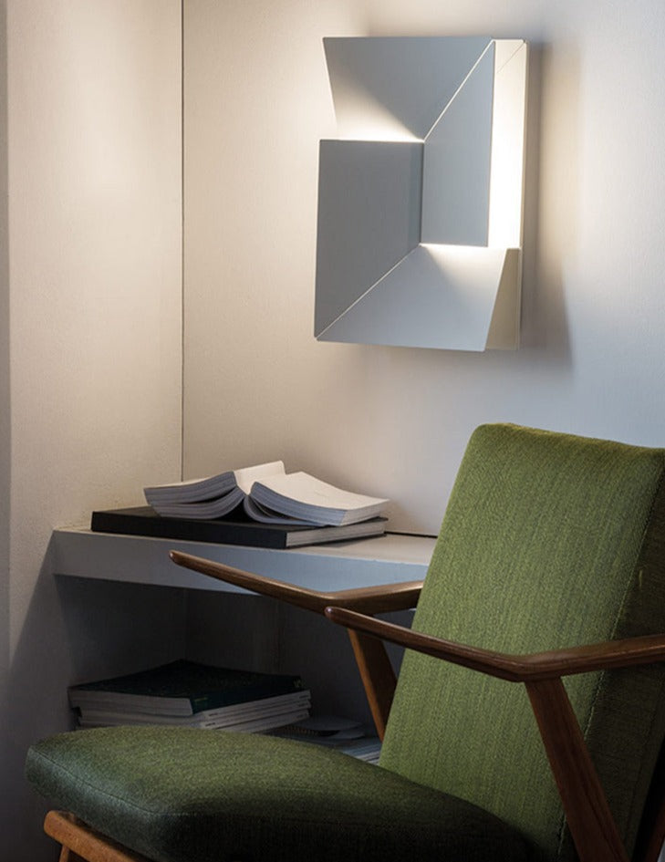 Elegante, moderne 3D-LED-Wandleuchte
