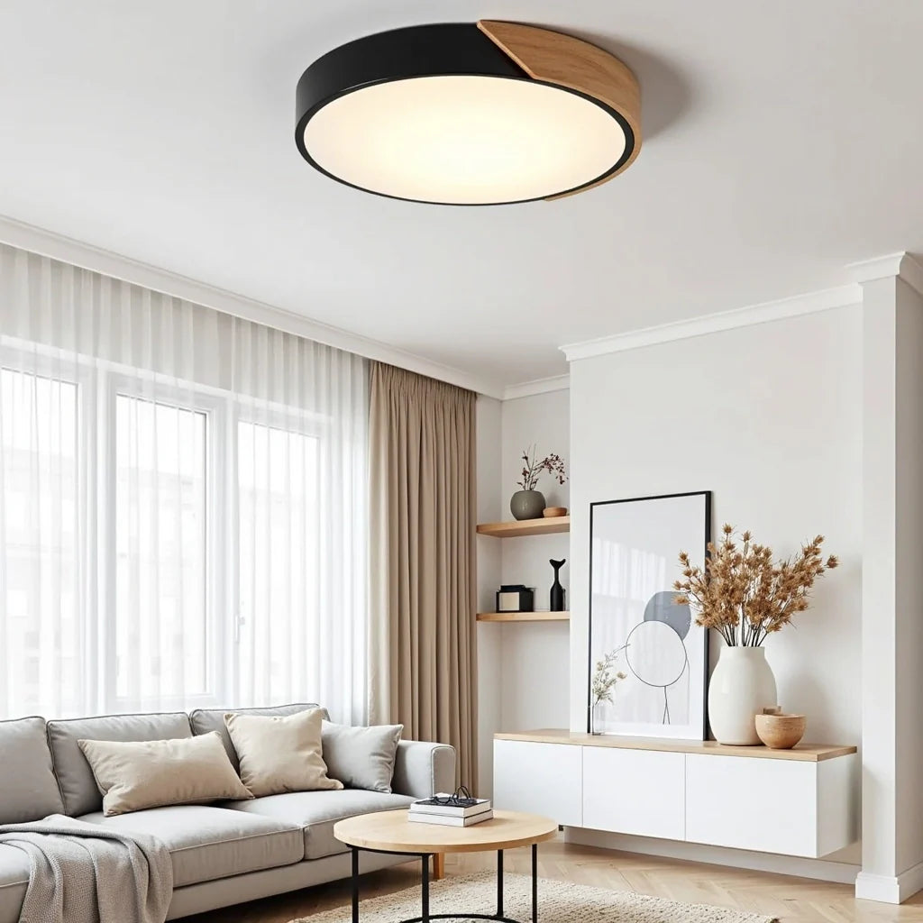 Moderne skandinavische Deckenleuchte für Wohn- und Schlafzimmer
