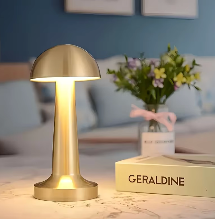 Moderne Kabellose LED-Tischlampe mit Touch-Steuerung – Stilvolle Beleuchtung für Ihr Zuhause