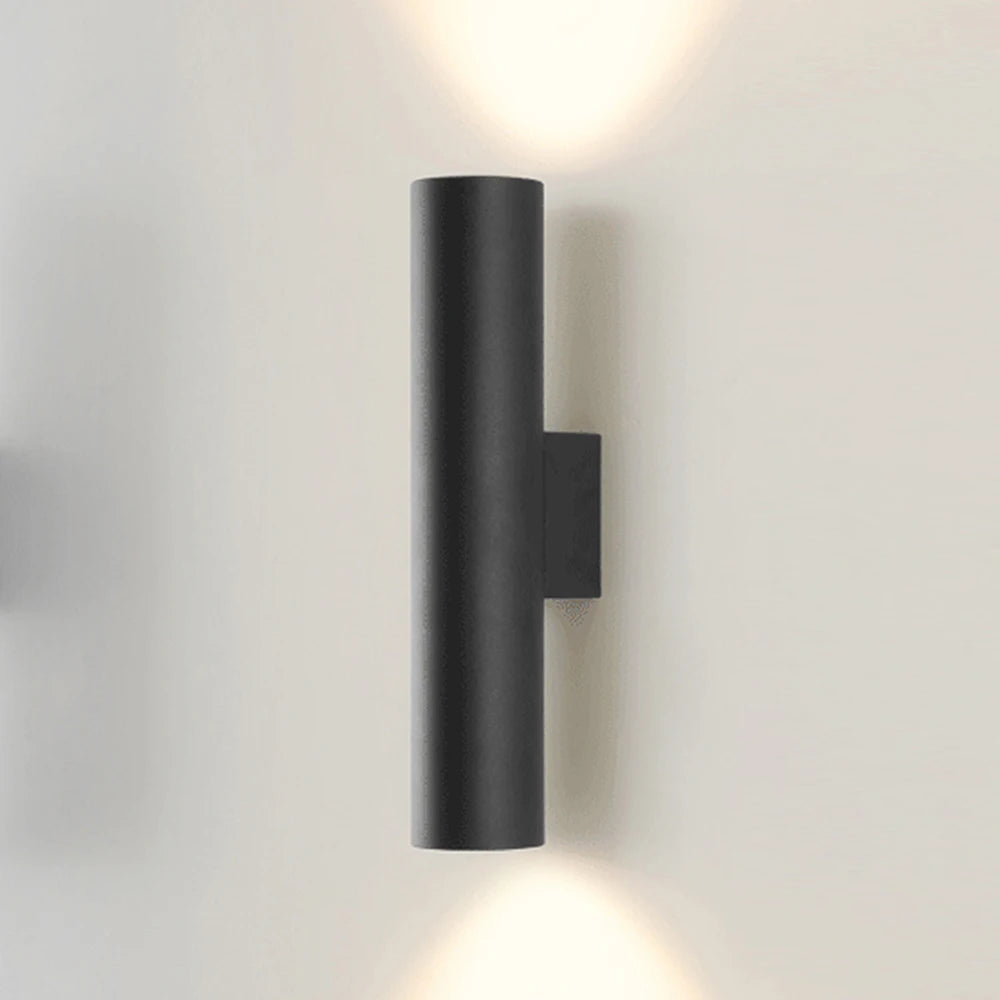 Moderne Wandleuchte aus Aluminium mit LED-Beleuchtung für Schlafzimmer und Flur