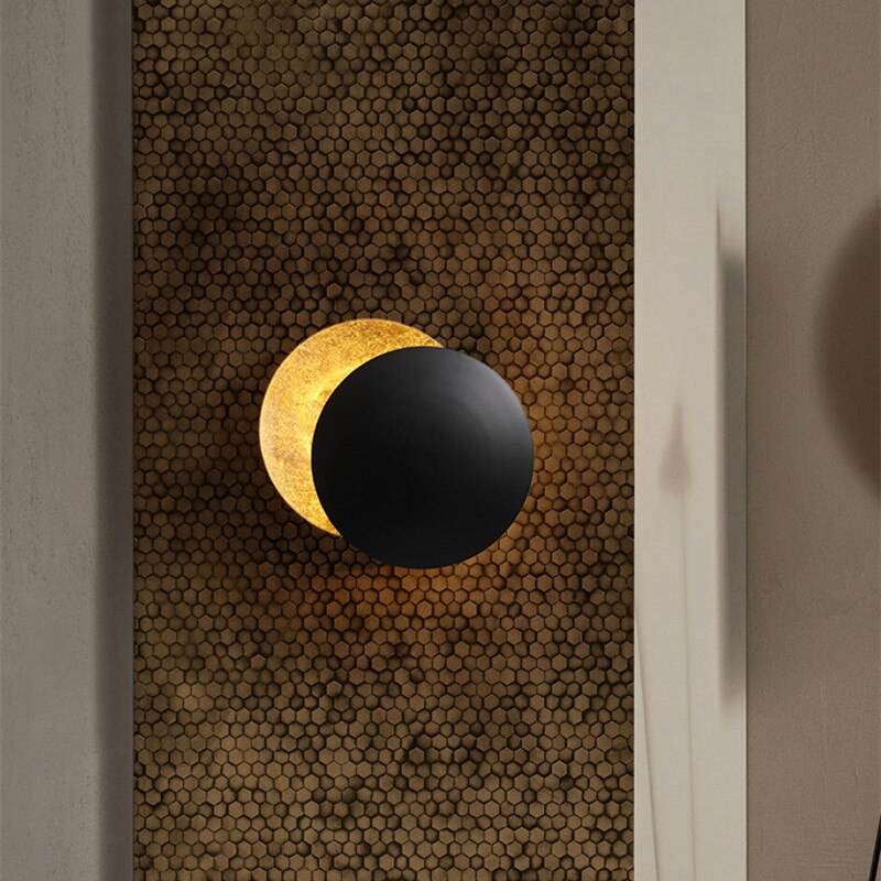 Eclipse Design LED Wandleuchte - Einzigartiger Lichtakzent
