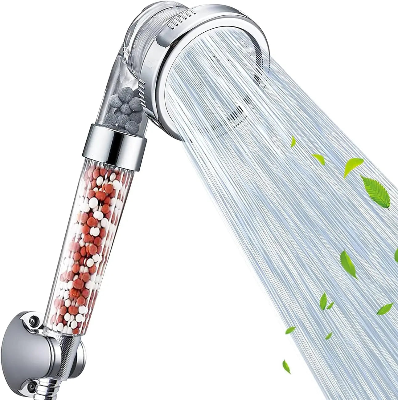 Duschkopf mit 3 Strahlarten und Filtersystem