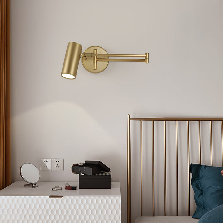 Wandleuchte – Moderne Nachttischlampe aus Eisen
