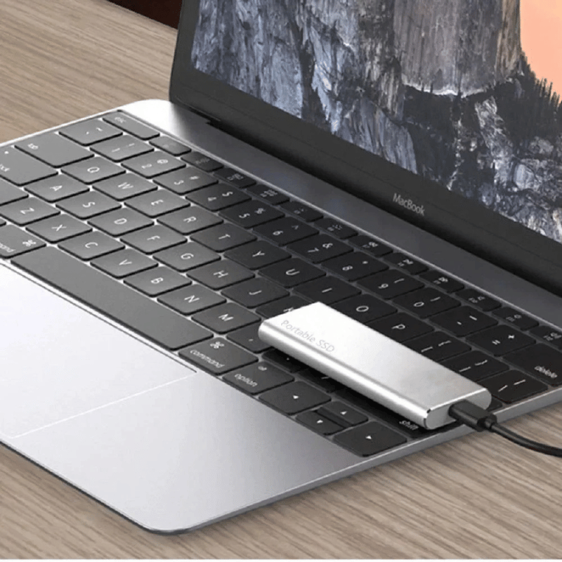 Externe Festplatte – Ultra-Dünn & USB-C | Schnelle, sichere & portable Datenspeicherung
