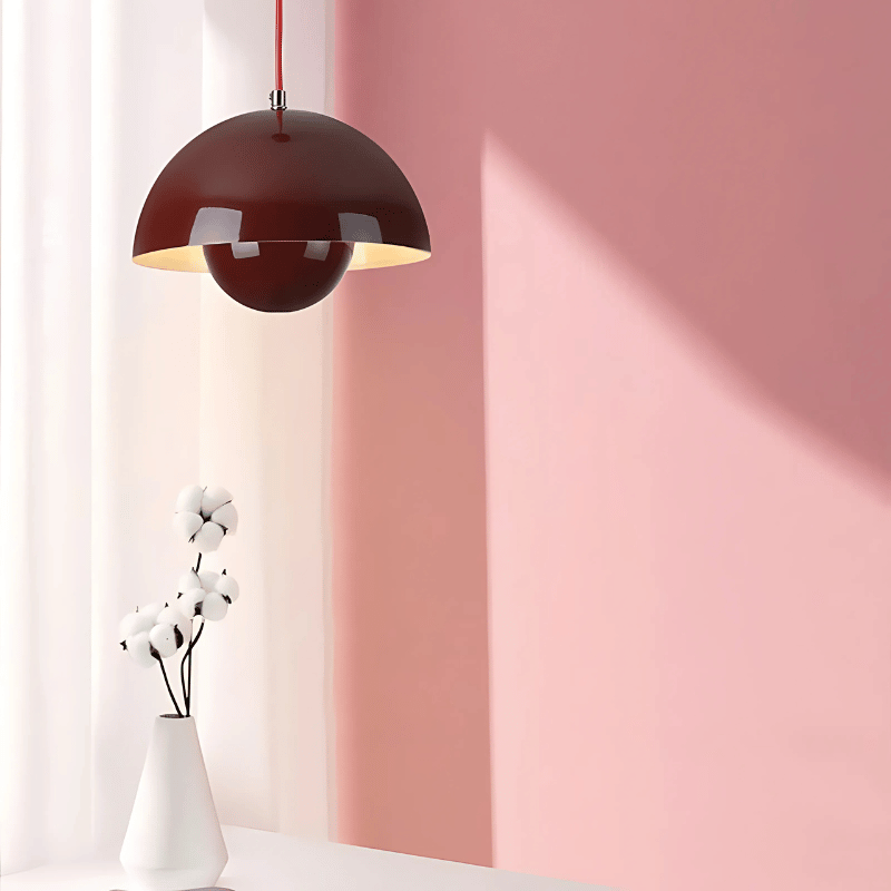 Pendelleuchte im Blumentopf-Design
