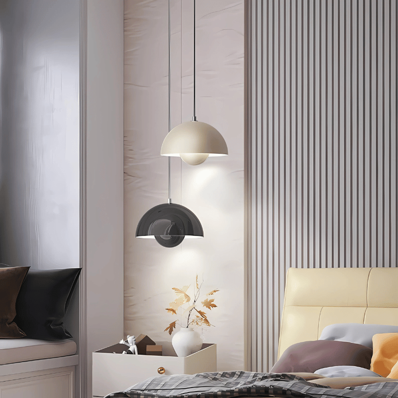Pendelleuchte im Blumentopf-Design