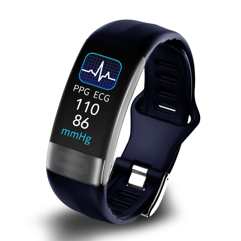 Schlaftracker-Armband mit Blutdruckmessung | EKG, Herzfrequenz und Sauerstoffsättigung