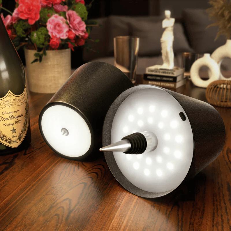 LED-Beleuchtung Schnurlose Flaschenlampe Design