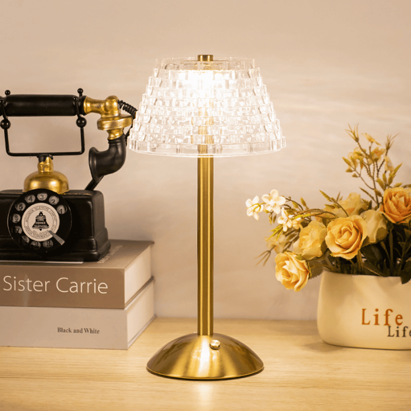 Vintage-Design Kabellose LED-Tischlampe