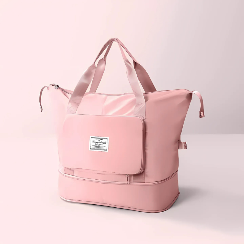 Praktische und kompakte faltbare Reisetasche