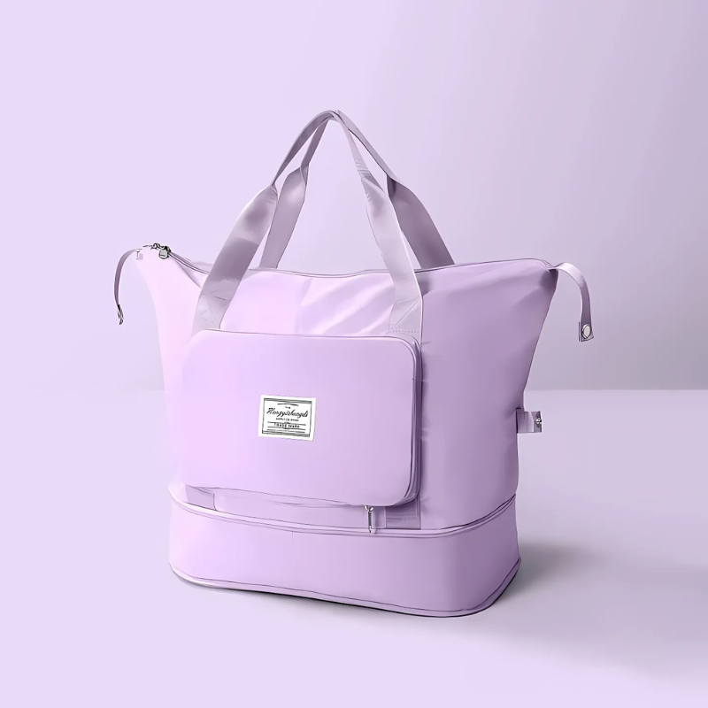 Praktische und kompakte faltbare Reisetasche