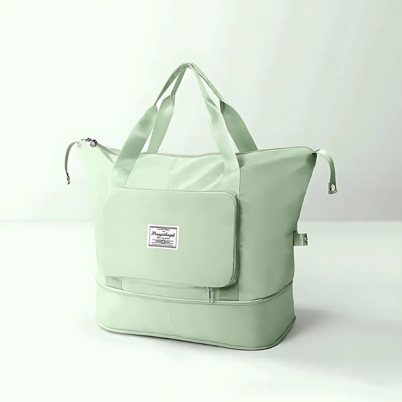 Praktische und kompakte faltbare Reisetasche