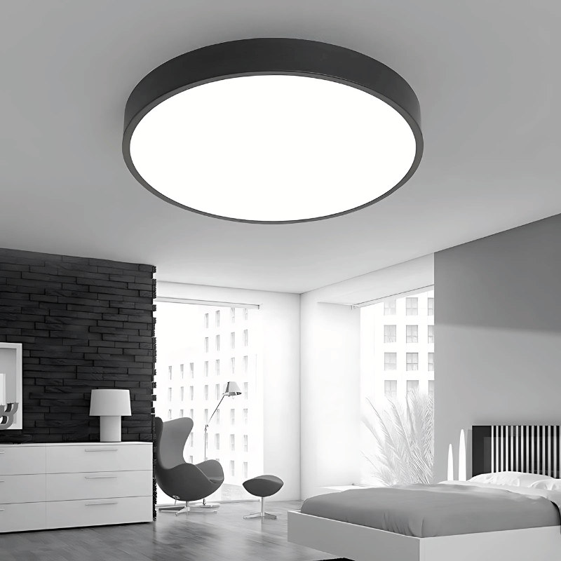Modernes LED-Deckenlicht Rund & Flach