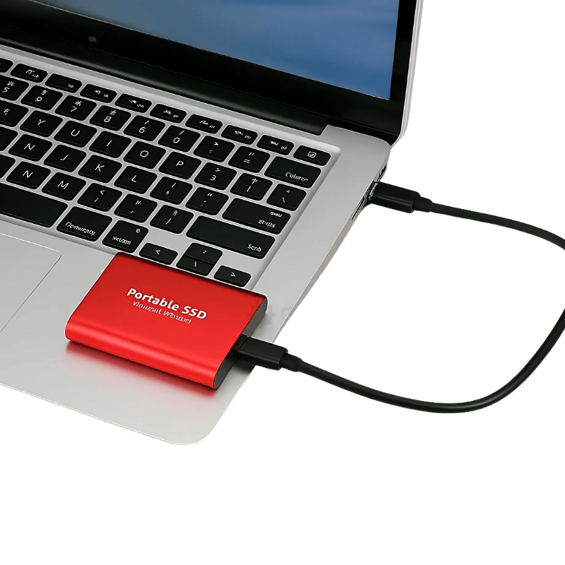 Externe Hochgeschwindigkeits-SSD-Festplatte