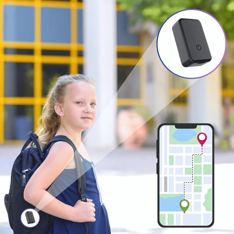 Mini-GPS-Tracker mit Echtzeit-Ortung für Kinder