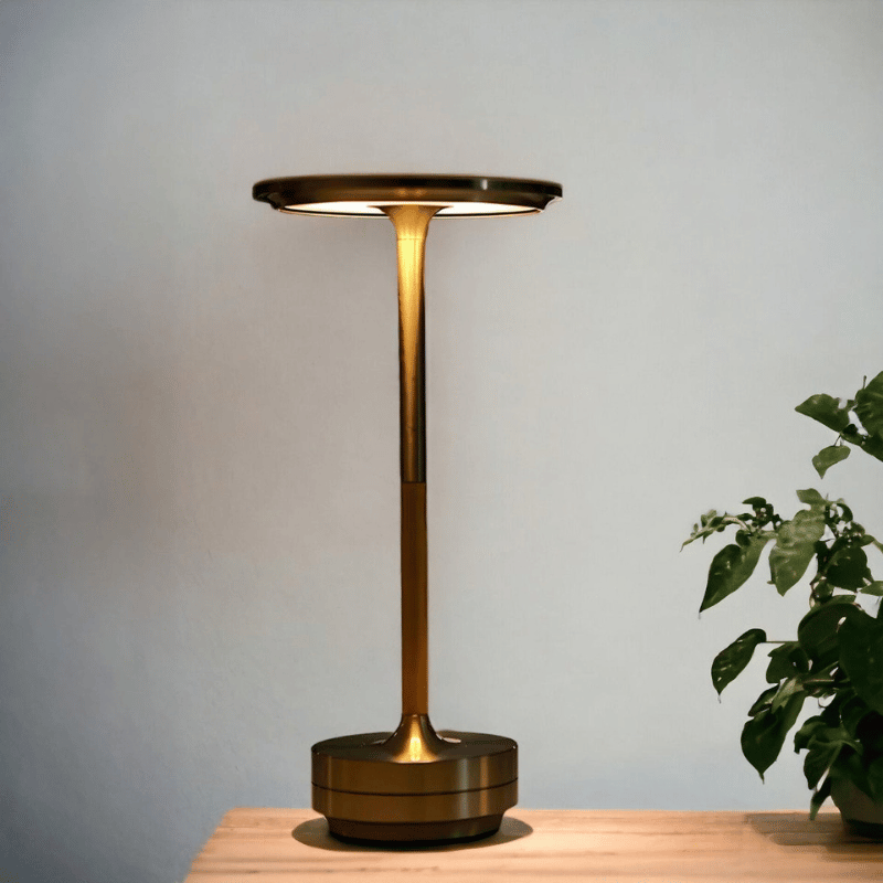 Schnurlose LED-Tischlampe mit Touch-Dimmung - Wiederaufladbare Designerlampe