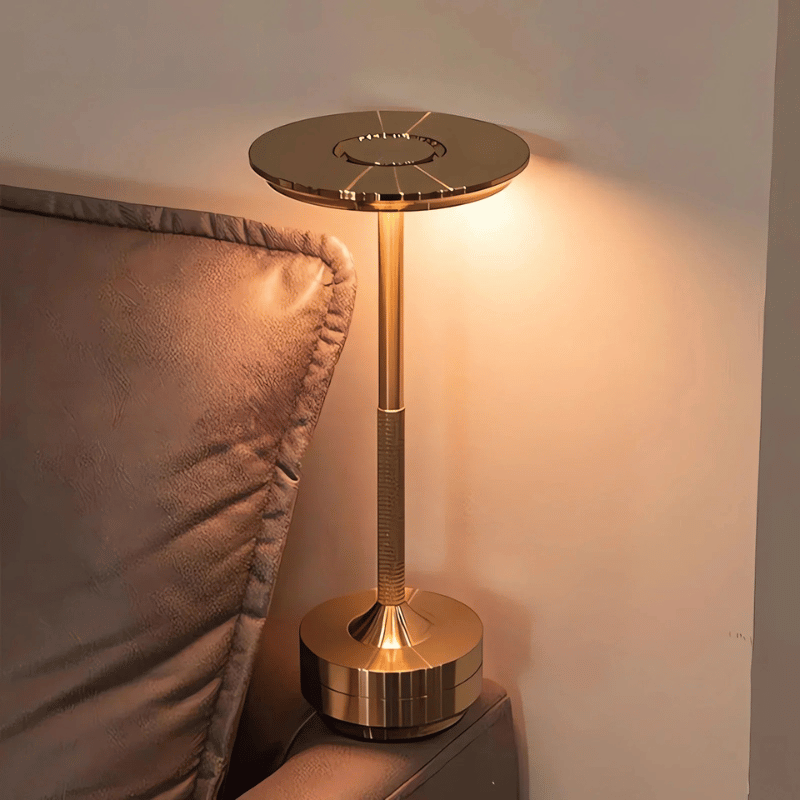 Schnurlose LED-Tischlampe mit Touch-Dimmung - Wiederaufladbare Designerlampe