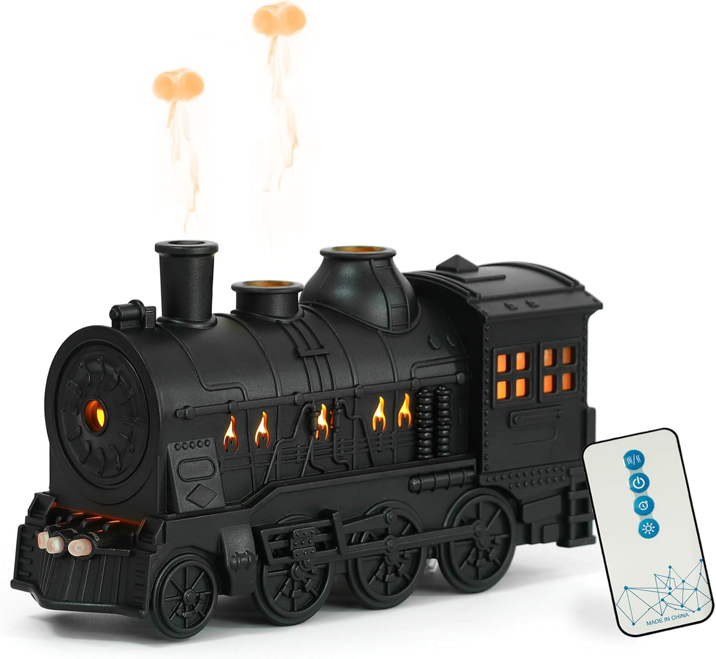Retro Zug Diffuser – Vintage Aroma Luftbefeuchter Mit LED & USB