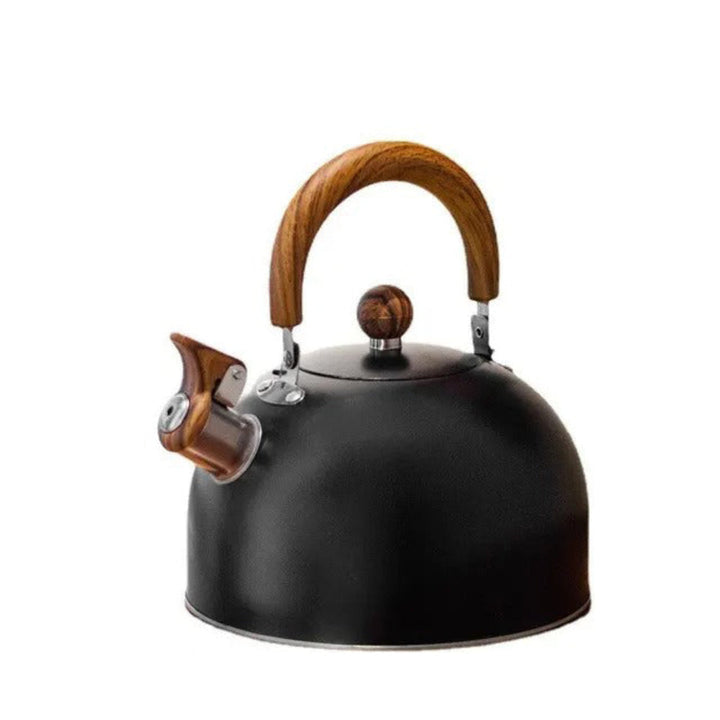 Velvettle Edelstahl-Wasserkocher mit Pfeifton und elegantem Design