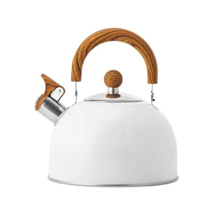 Velvettle Edelstahl-Wasserkocher mit Pfeifton und elegantem Design