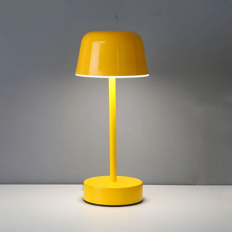 Kabellose dimmbare Tischlampe aus Metall