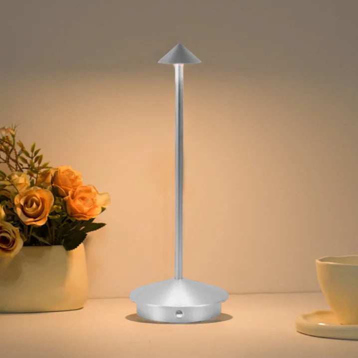 Kabellose LED Tischleuchte mit Akku – dimmbar & modern
