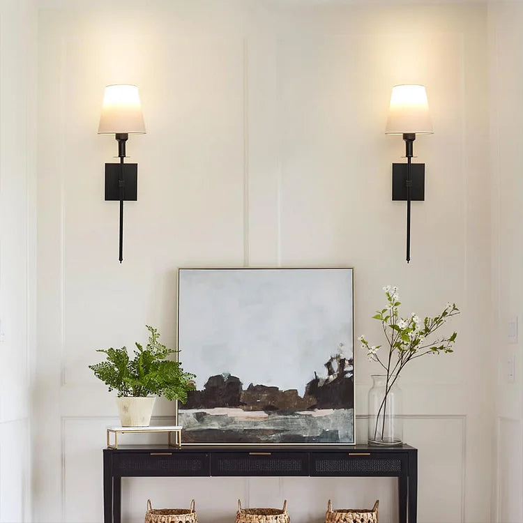 Kabellose LED Wandleuchte mit Akku und Fernbedienung im modernen Design