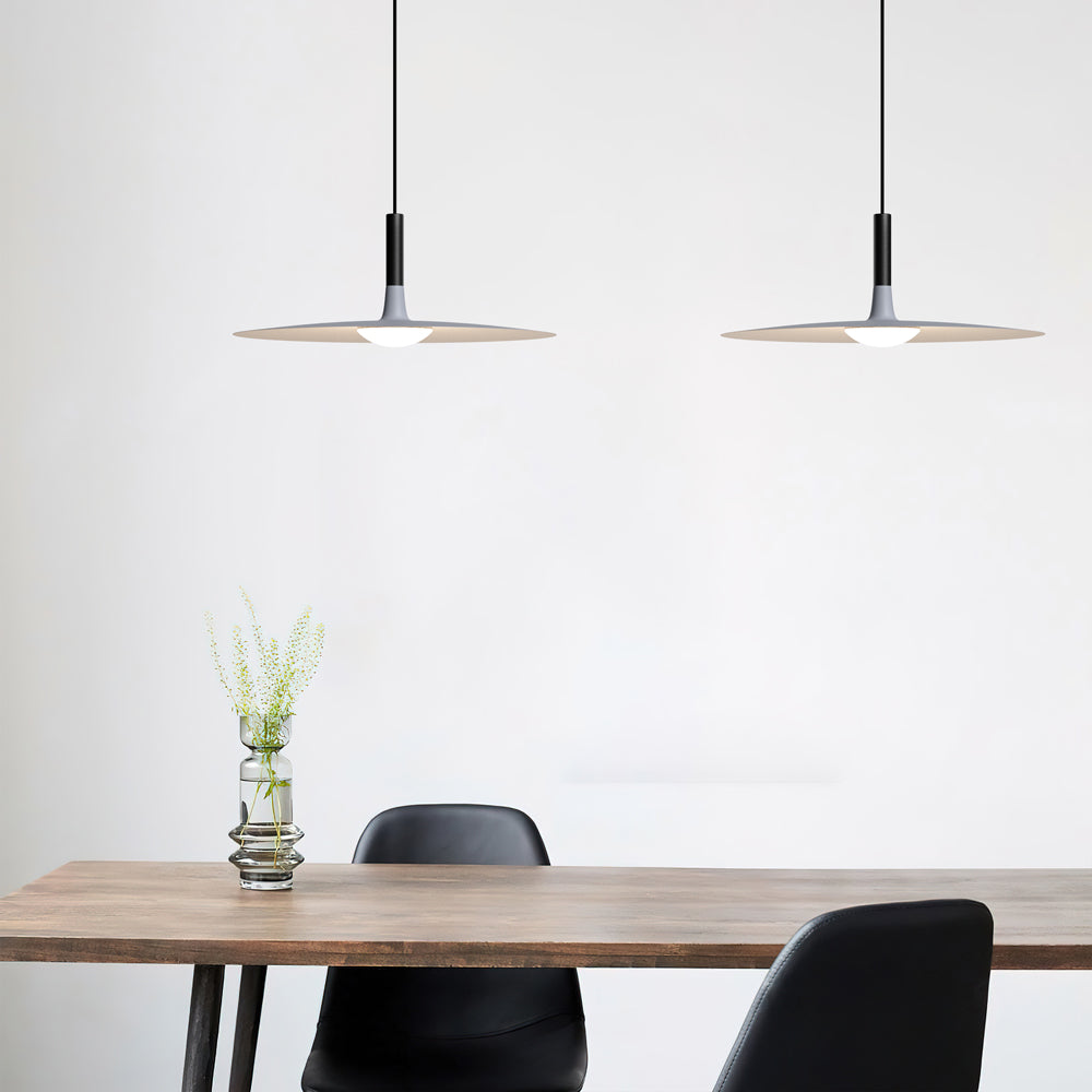 Pendelleuchte Modern – Flache LED Deckenlampe für Esszimmer und Küche