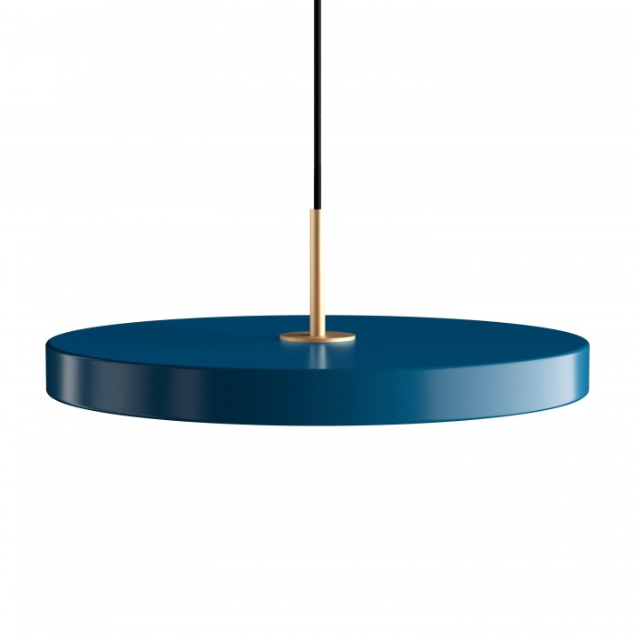 Moderne Pendelleuchte im Flachdesign für Essbereich und Küche