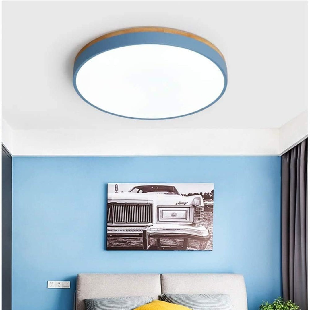 Moderne LED Deckenleuchte mit rundem Design für Wohnzimmer und Schlafzimmer