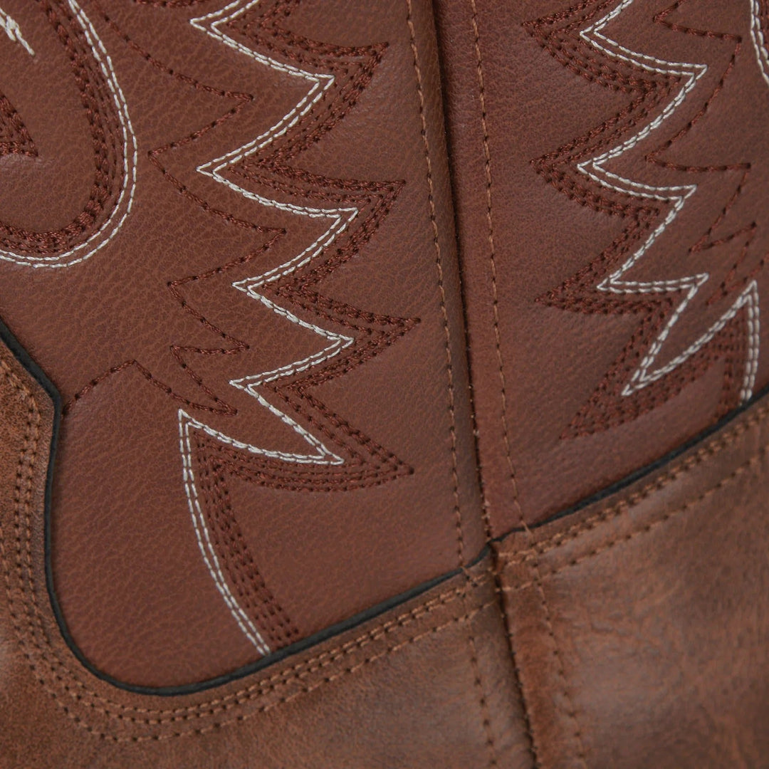 Damen Cowboy Stiefel Mit Totem Muster