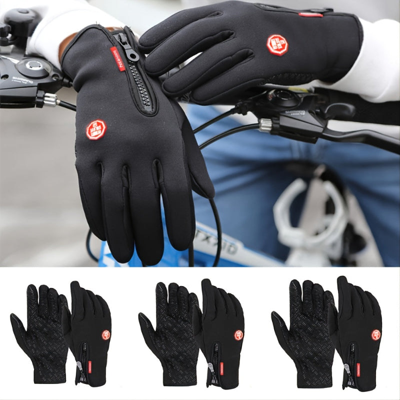 Wind- und wasserdichte Touchscreen-Handschuhe für Herren