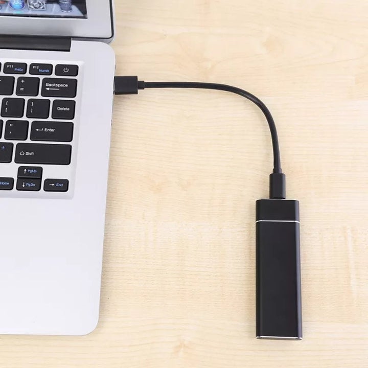 Superschnelle Externe SSD Festplatte mit 520 MB/s für PC & Android