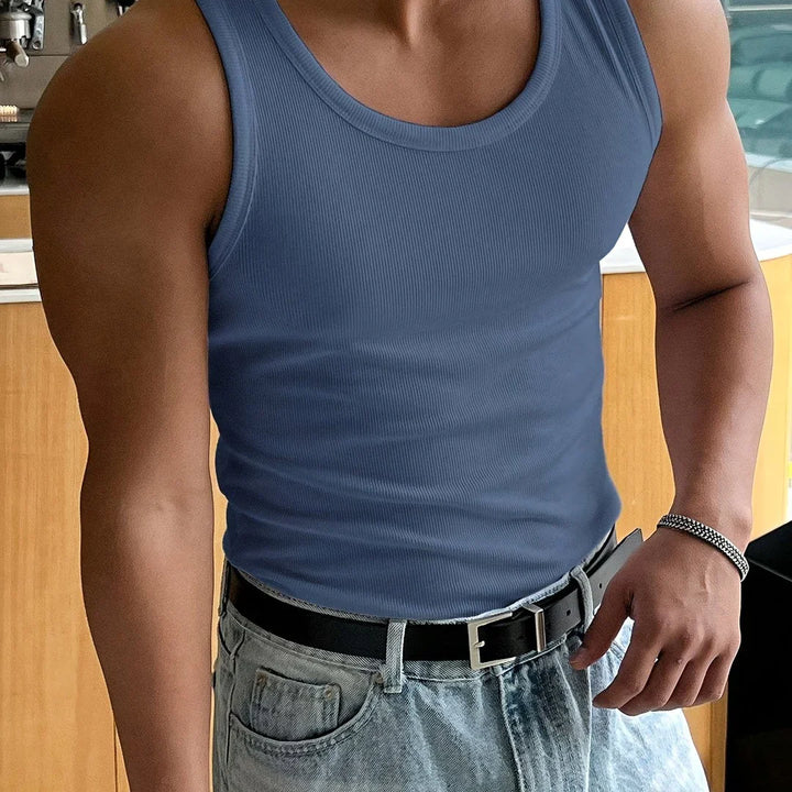 Herren Tanktop Mit Atmungsaktivem Design