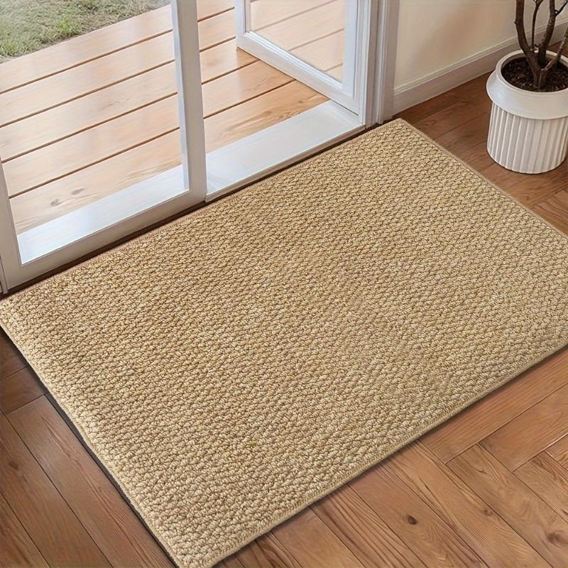 Rutschfeste Türmatte im Jute-Look