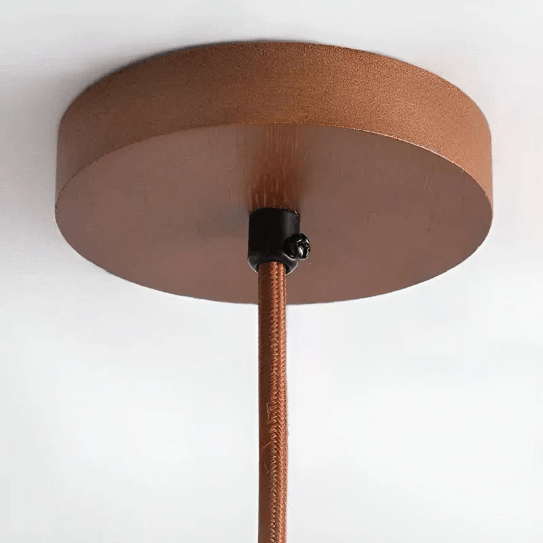 Japanische Deckenlampe – Retro-Stil, LED & höhenverstellbar