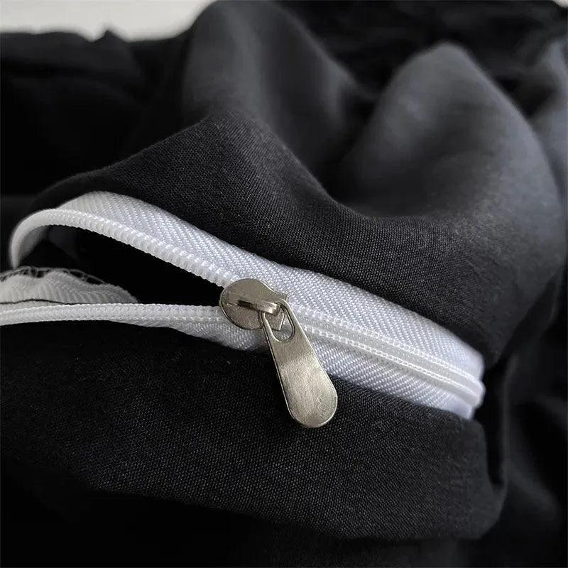 3D Bettwäsche-Set mit Twist-Falten-Muster – Modern & Stilvoll