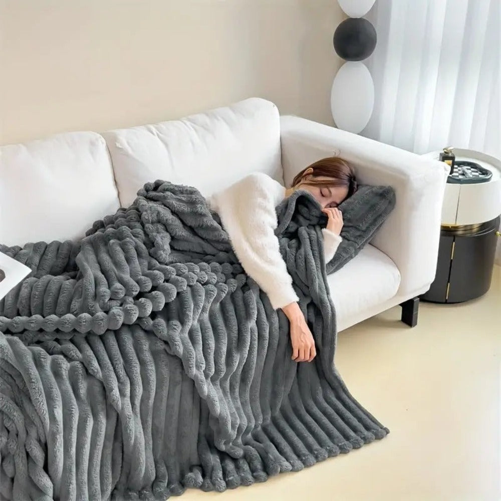 Weiche strukturierte Decke für Wohnzimmer und Schlafzimmer