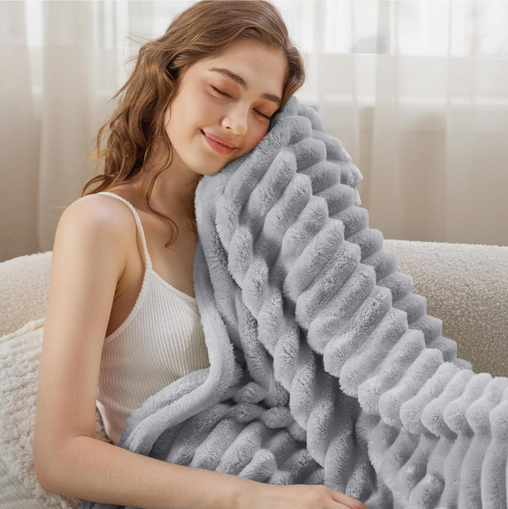 Weiche strukturierte Decke für Wohnzimmer und Schlafzimmer