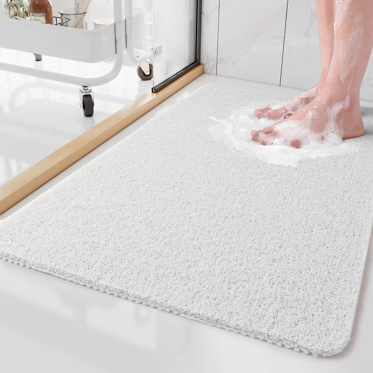 Rutschfeste duschmatte hygienisch für badezimmer