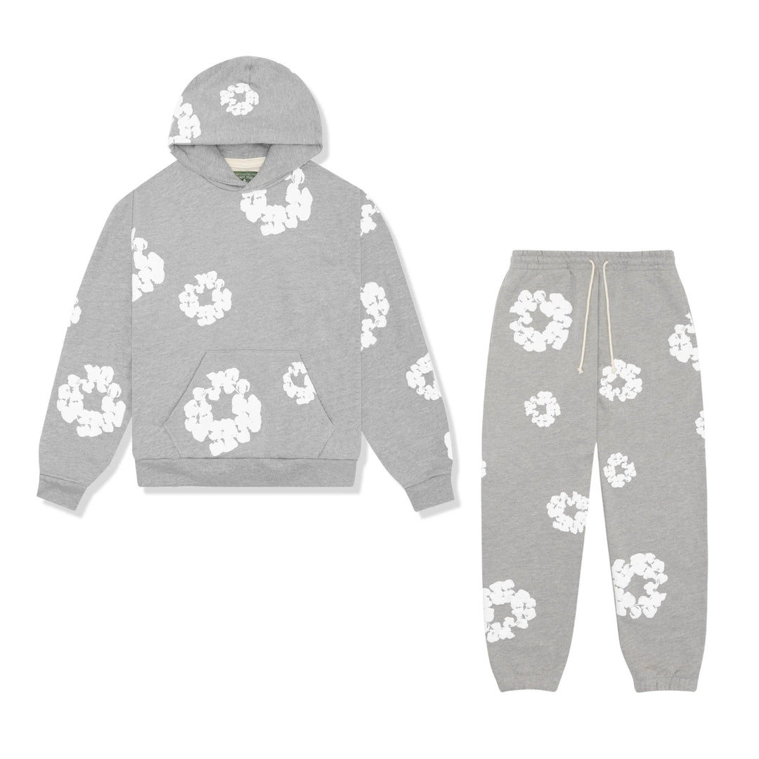 Unisex Trainingsanzug Mit Floralem Muster