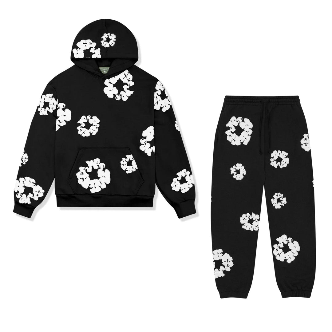 Unisex Trainingsanzug Mit Floralem Muster