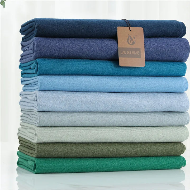 Damen Kaschmir Schal Mit Klassischem Design