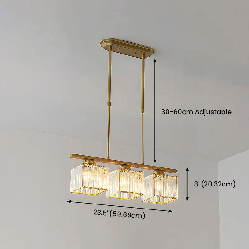 Moderne Design-Hängeleuchte mit mehreren Lichtquellen für Esszimmer und Küche