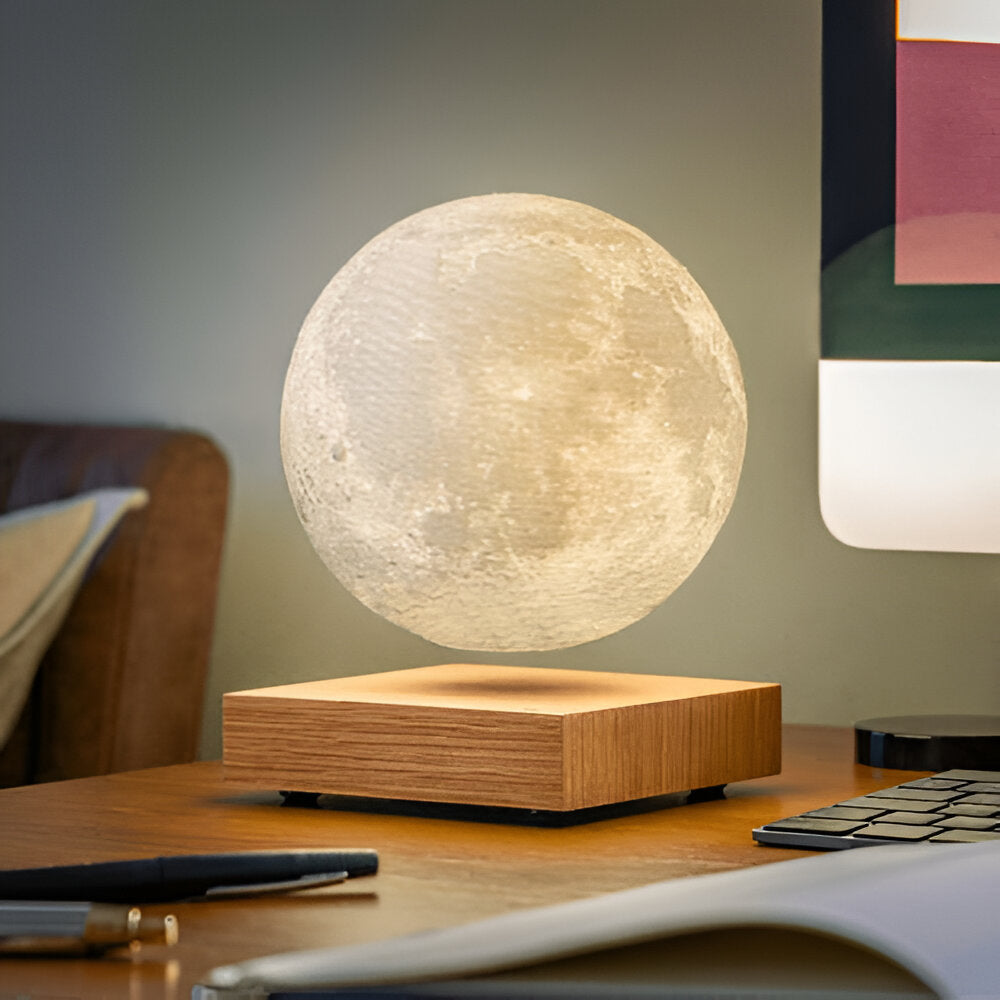 Schwebende Original Mondlampe – Magische Leuchte für Zuhause