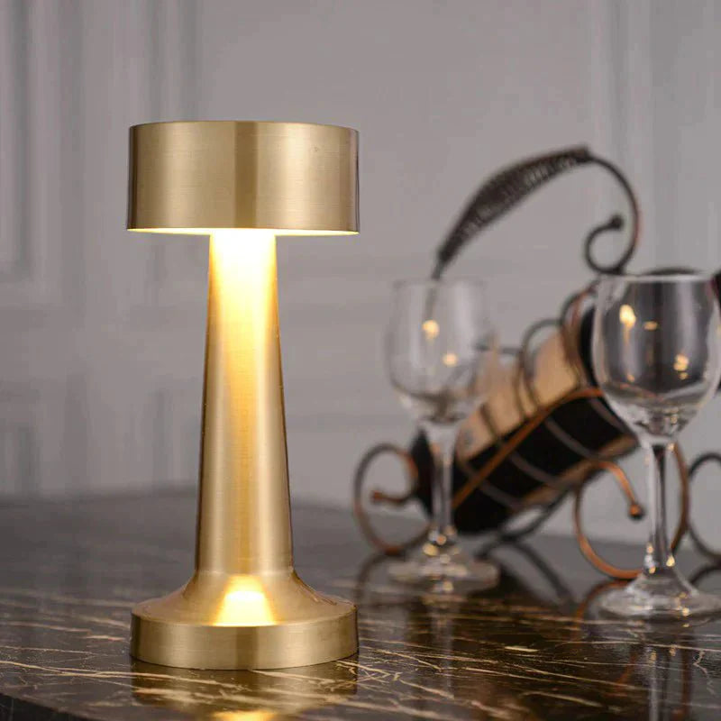 Kabellose LED-Tischlampe mit minimalistischem Design für stilvolle Räume