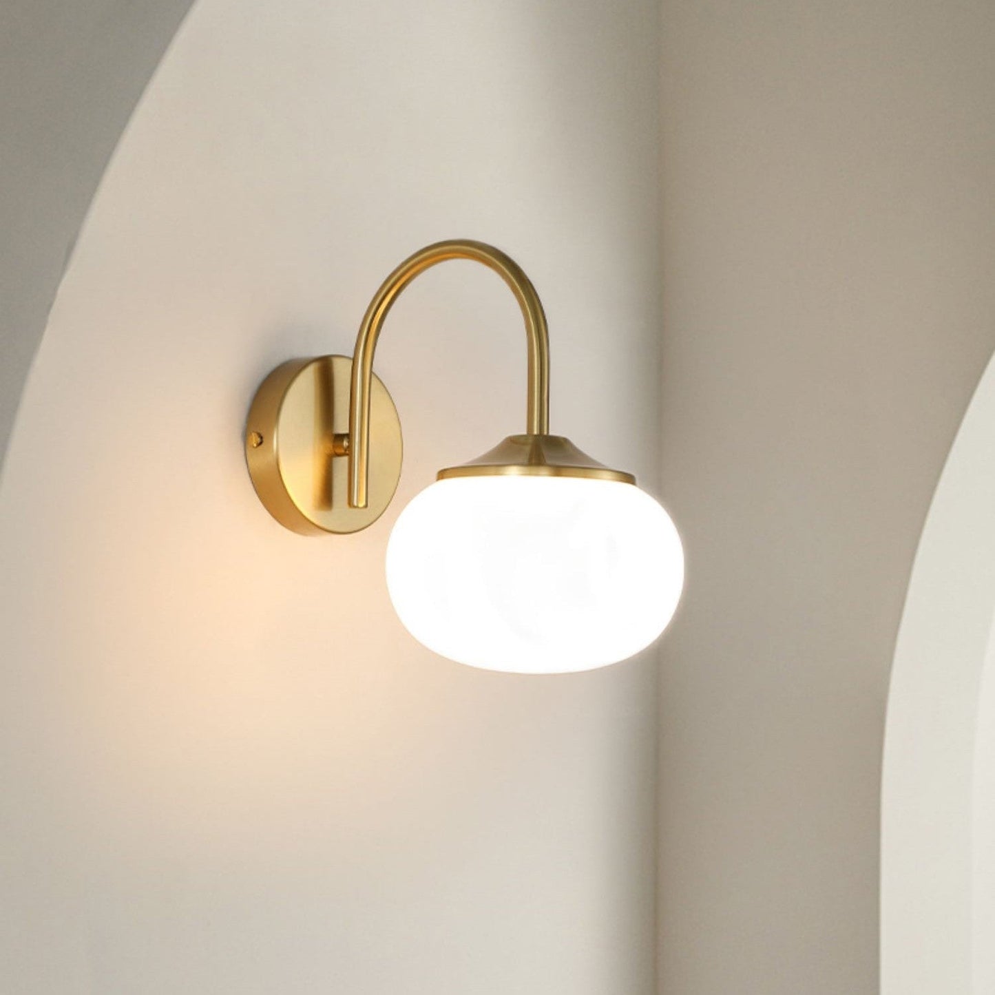 Sanfte Wandleuchte mit modernem Design für Schlafzimmer und Flur
