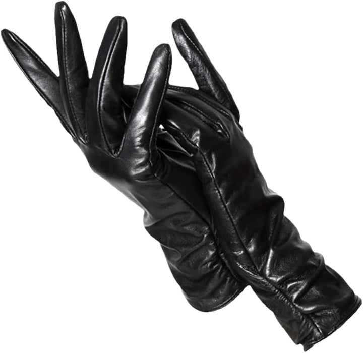 Damen Lederhandschuhe Mit Klassischem Design