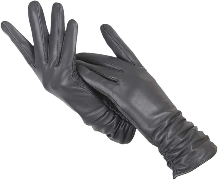 Damen Lederhandschuhe Mit Klassischem Design